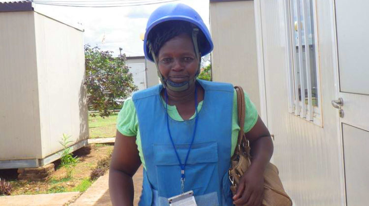 Joyce Asha Laku, se incorporó a la OCHA en 2013 como oficial nacional sobre el terreno en Sudán del Sur.