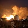 Missile attacks on Gaza are continuing (file).