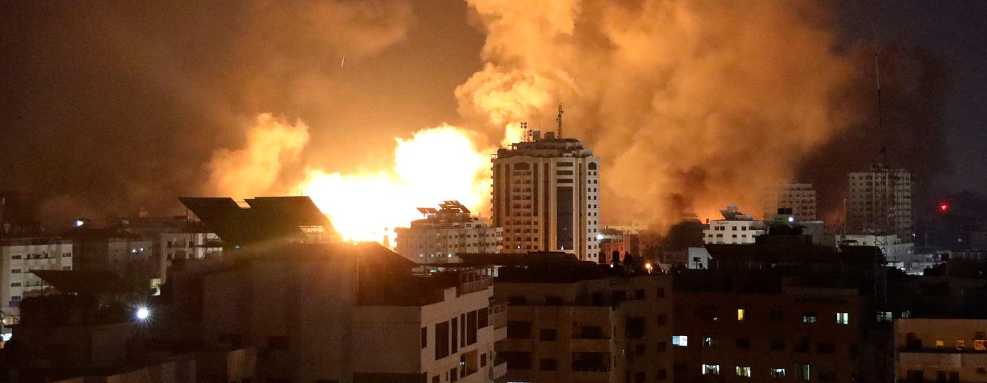 对加沙的导弹袭击仍在继续。