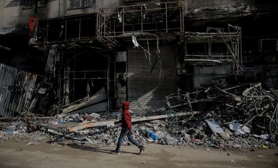 «Усиление атак, методичное уничтожение целых районов и отказ в гуманитарной помощи, по‑видимому, были направлены на постоянное изменение демографической структуры Газы».