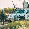 UNIFIL peacekeepers patrolling along the Blue Line, South Lebanon.