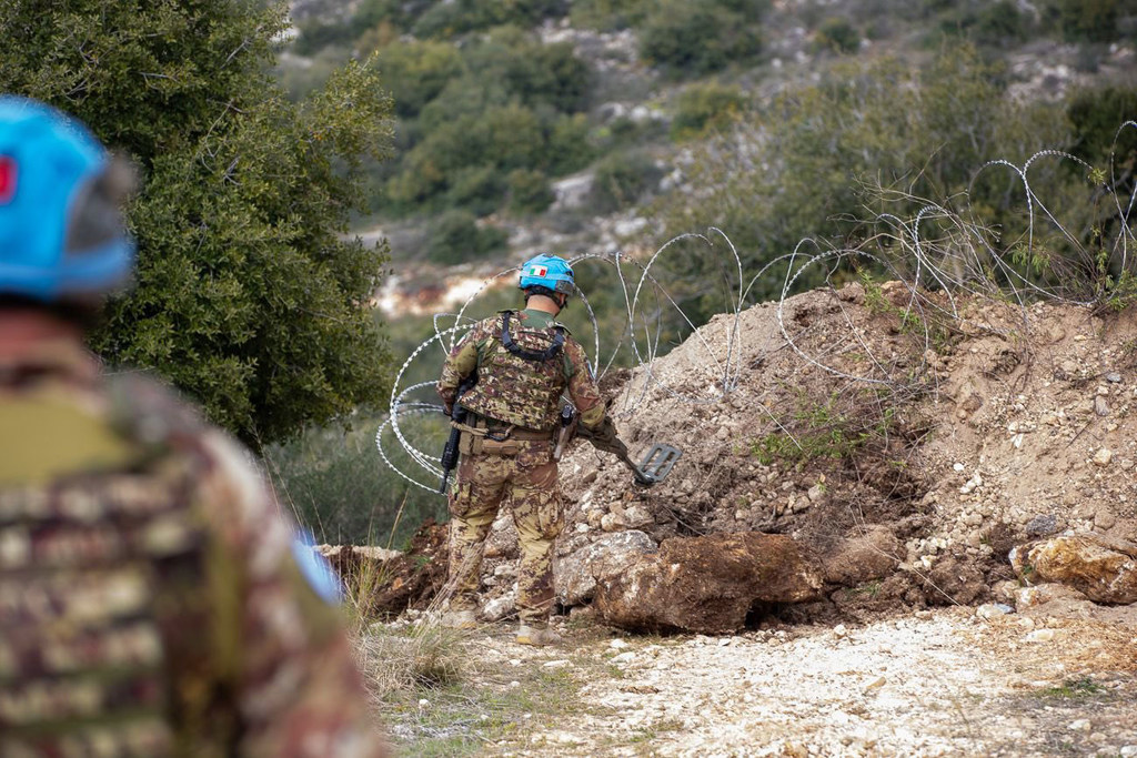 UNIFIL peacekeepers on patrol (file) UNIFIL peacekeepers on patrol (file)