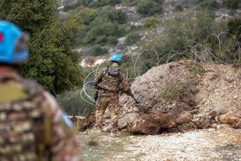 UNIFIL peacekeepers on patrol (file)