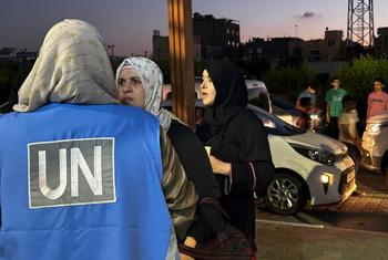 संयुक्त राष्ट्र, संघर्ष में फँसे फ़लस्तीनियों की लगातार मदद कर रहा है.