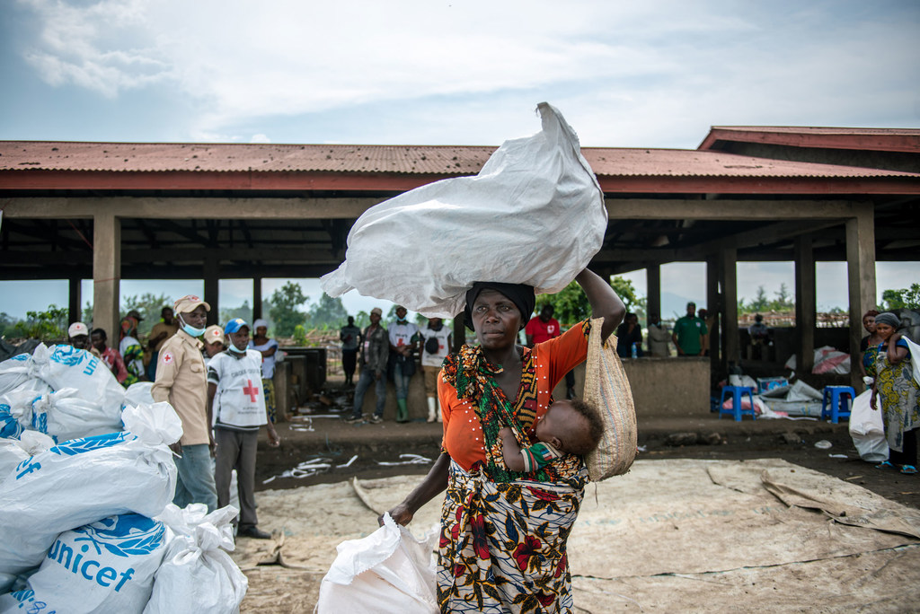 L'ONU continue de fournir une aide humanitaire aux personnes déplacées par les affrontements armés dans la province du Nord-Kivu, dans l'est de la RDC.