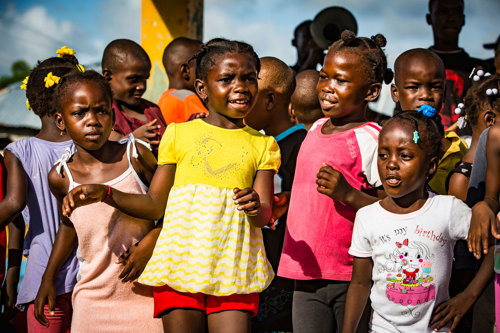 La plupart des Haïtiens sont d'origine d'Afrique de l'Ouest.