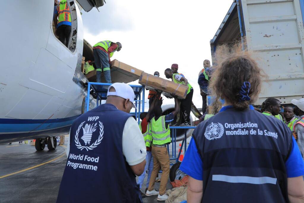 Arrivée d'un soutien vital à #Bunia 🇨🇩 pour renforcer la riposte contre l'épidémie d'Ebola en Ituri.