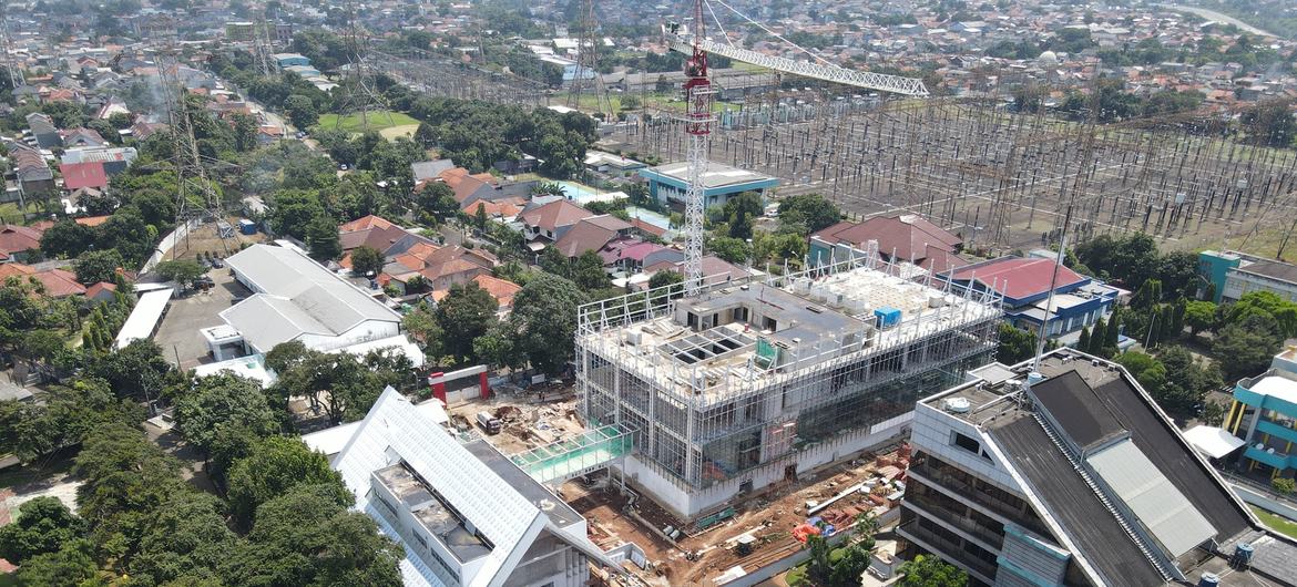 Indonesia is modernizing its electricity grid. Indonesia is modernizing its electricity grid.