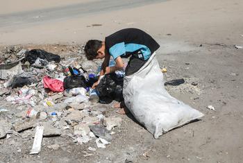 Rubbish is often used as stove fuel in the shattered enclave today.