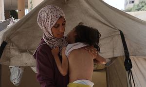 A displaced mother struggles to address the complex needs of her seven-year-old severely malnourished daughter with cerebral atrophy.