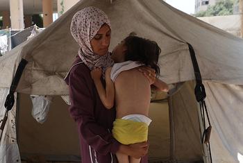A displaced mother struggles to address the complex needs of her seven-year-old severely malnourished daughter with cerebral atrophy.