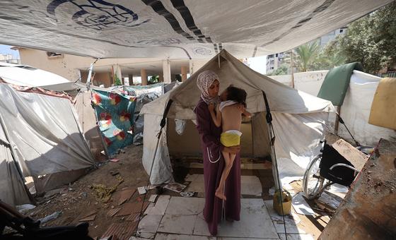 A displaced mother struggles to address the complex needs of her seven-year-old severely malnourished daughter with cerebral atrophy.