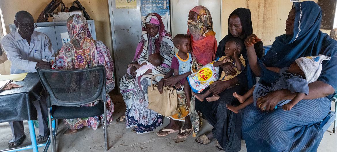 A UNICEF-supported clinic in war-torn Sudan, where children suffering from severe malnutrition receive treatment and lifesaving care. A UNICEF-supported clinic in war-torn Sudan, where children suffering from severe malnutrition receive treatment and lifesaving care.