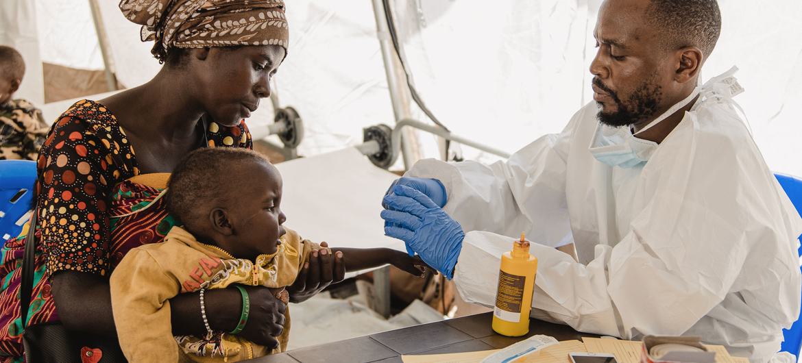 The UN continues to support public health in communities in the eastern DR Congo.