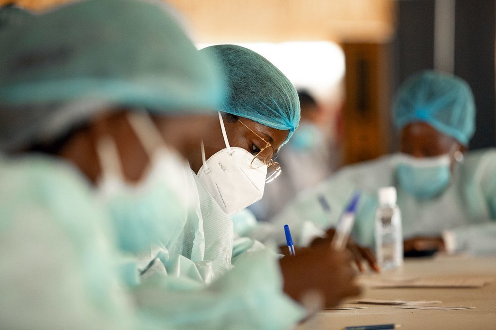 Laboratório de vacinas em Luanda, Angola