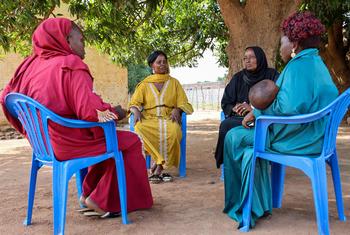 Women meet in Wau meet to share experiences, support one another, and strengthen their leadership skills.