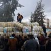 4 mil cobertores são entregues a dois hospitais no sul de Gaza em dezembro. (arquivo)