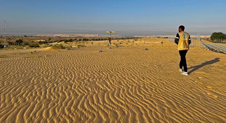 沙特阿拉伯等地的气温正在上升。