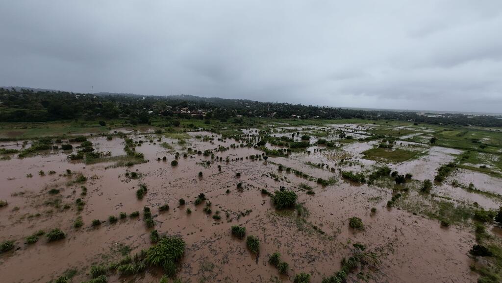 Наводнение в провинции Софала, Мозамбик.