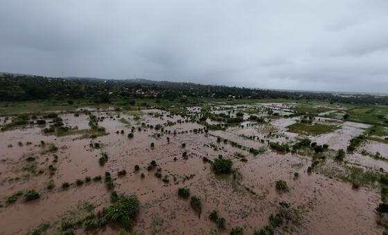 Наводнение в провинции Софала, Мозамбик.