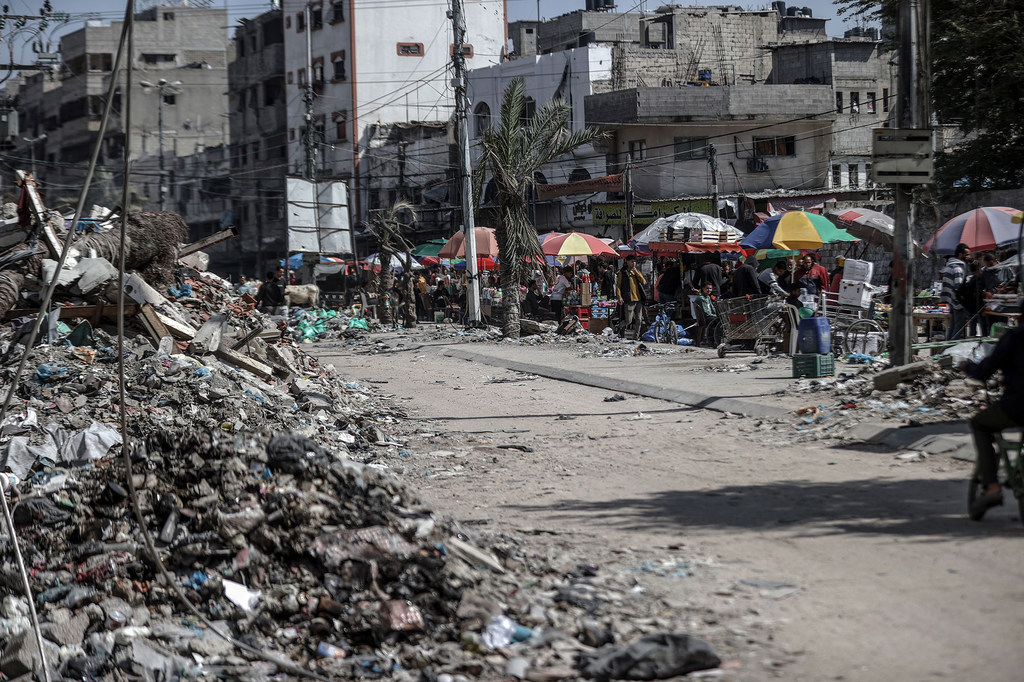 شمال غزة أصبح في حالة خراب بعد أشهر من القصف.