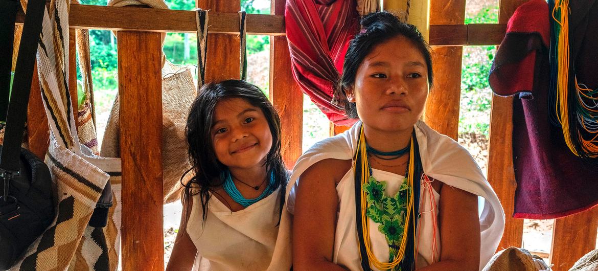 En Colombie, les enfants sont confrontés à une violence accrue.