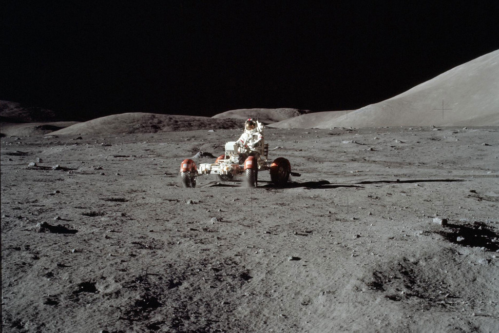 The NASAS Lunar Rover Vehicle (file, Dec 1972)