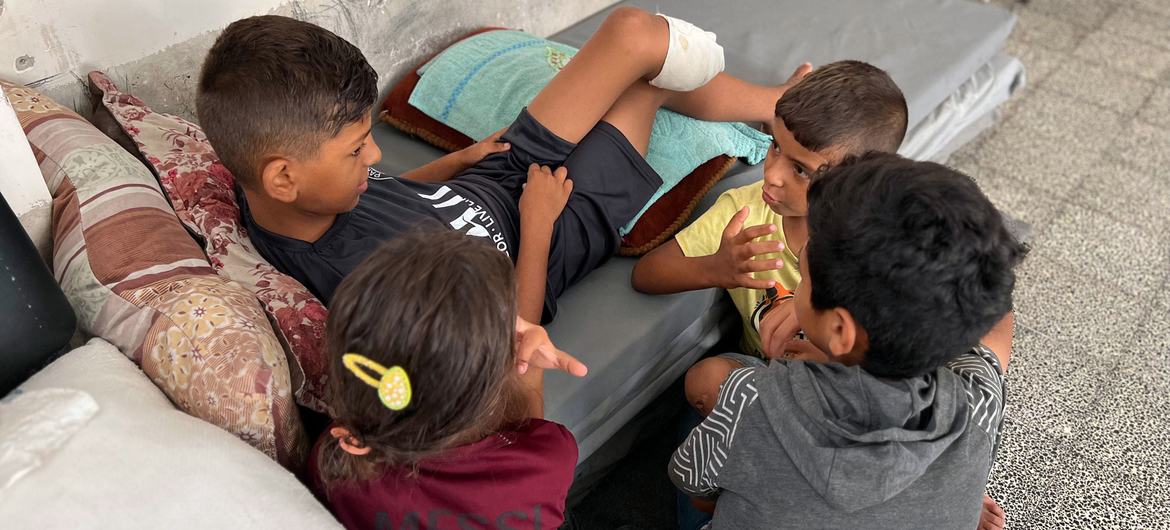 Selon l'ONU, Gaza compte désormais le plus grand nombre d’enfants amputés par habitant au monde.