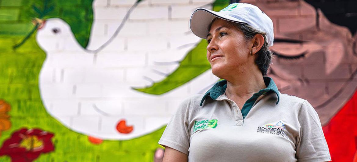 A former combatant in Colombia is now a community leader following a 2016 peace agreement with the government.