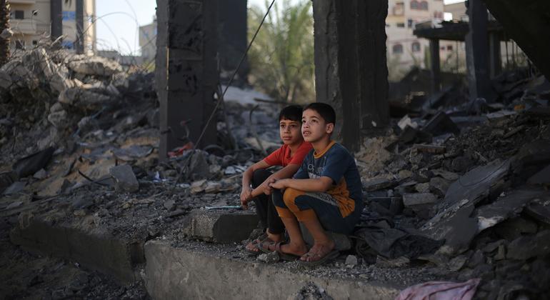 Embaixadora dos Emirados Árabes Unidos na ONU, Lana Zaki Nusseibeh, destacou a grave situação humanitária em Gaza