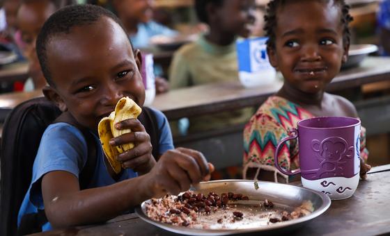 School meals fuel young minds, but most vulnerable still missing out: WFP