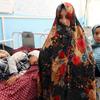 A child is treated at a health centre in Herat, Afghanistan.