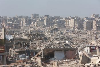 Destruction extends across Gaza where UN agencies continue to seek out the enclave's most vulnerable communities who have often been displaced multiple times since war erupted following Hamas-led terror attacks in Israel.