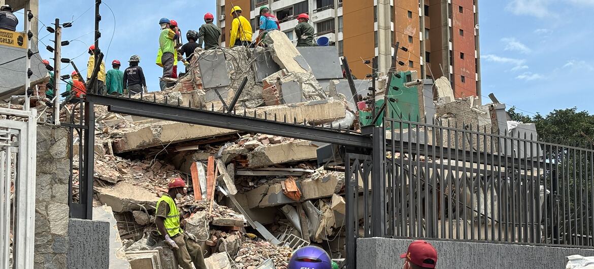 Venezuela earthquakes LIVE: UN rapidly deploys aid and rescue teams | UN News