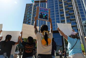 Protesta contra las políticas de ICE