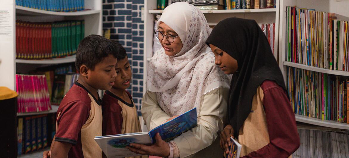 ‘I have not lost my dreams’: Refugee education funding cuts threaten millions