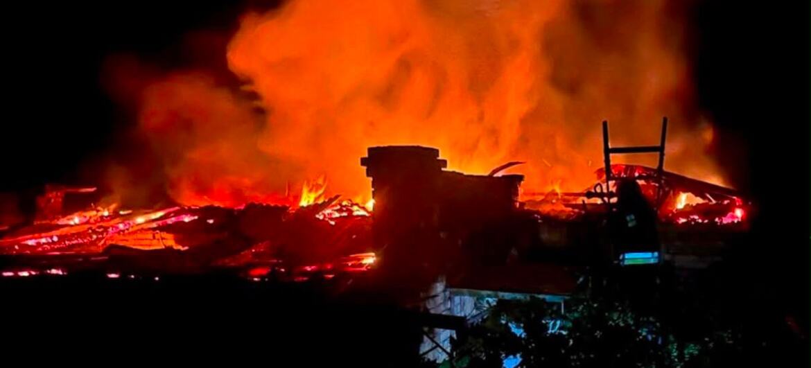 Humanitarian aid warehouses come under attack in Ukraine
