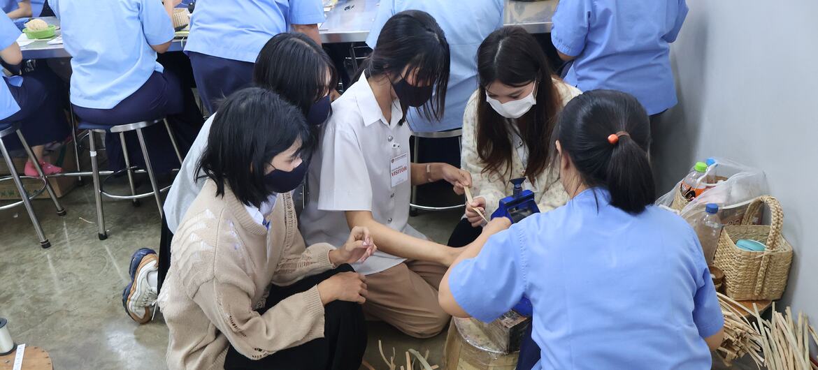 One day behind bars: Students and incarcerated women break prison stigma in Thailand