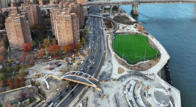 Higher Ground: How New York is raising a park to hold back the sea