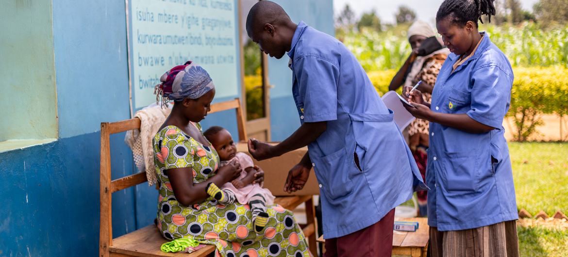WHO has been supporting Universal Health Coverage in Rwanda.