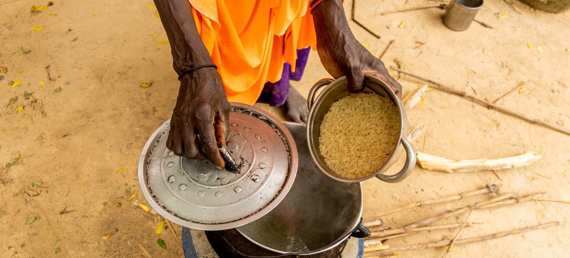 Some 3.2 million people are not getting enough to eat in north-east Nigeria. 