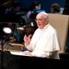 El Papa Francisco se dirige a la Asamblea General durante su visita a la Sede de las Naciones Unidas en 2015.