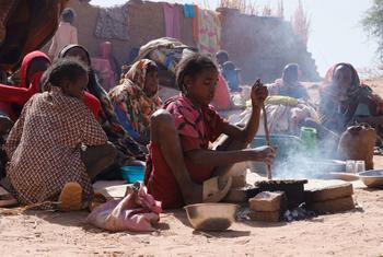 Over 700,000 people have been displaced by violence in Darfur, Sudan.