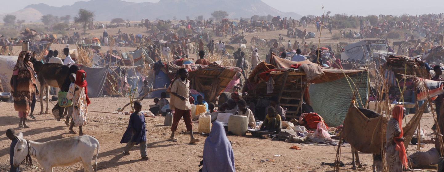 Au Darfour, des milliers de personnes ont fui les combats pour se réfugier à Tawila.