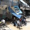 In Gaza, people are taking shelter anywhere they can, including damaged UNRWA facilities in the north.