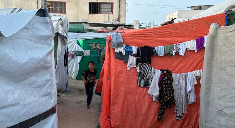 Gaza: El desplazamiento constante condena a los niños al horror y la muerte