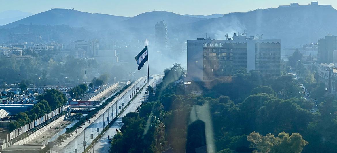 Взорванное здание Министерства обороны в Дамаске (июль 2025 г.)