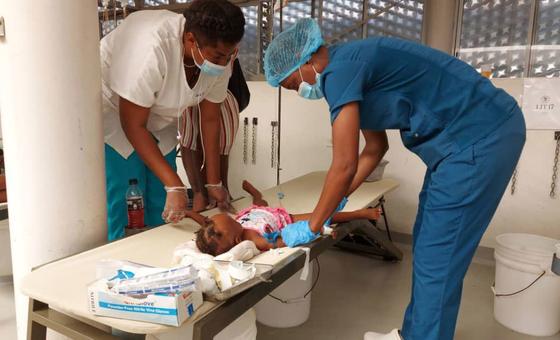 Haïti : les enfants représentent deux cas de choléra sur cinq, selon l'UNICEF