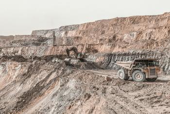 A copper mine in Tabriz, Iran.