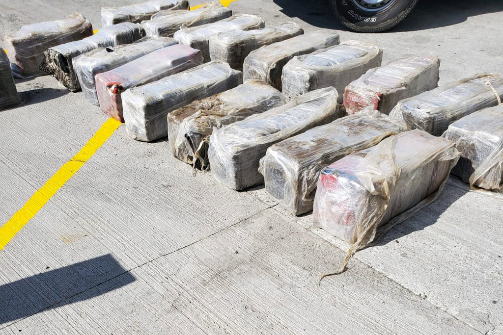Dawa za kulevya za aina ya Cocaine zanaswa katika Bandari ya Kingston, Jamaika, mnamo Machi 2023.